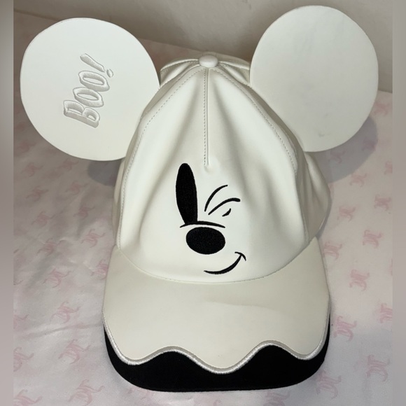 DisneyxCakeworthy Mickey Mouse Glow in the dark BOO baseball cap - Picture 4 of 9